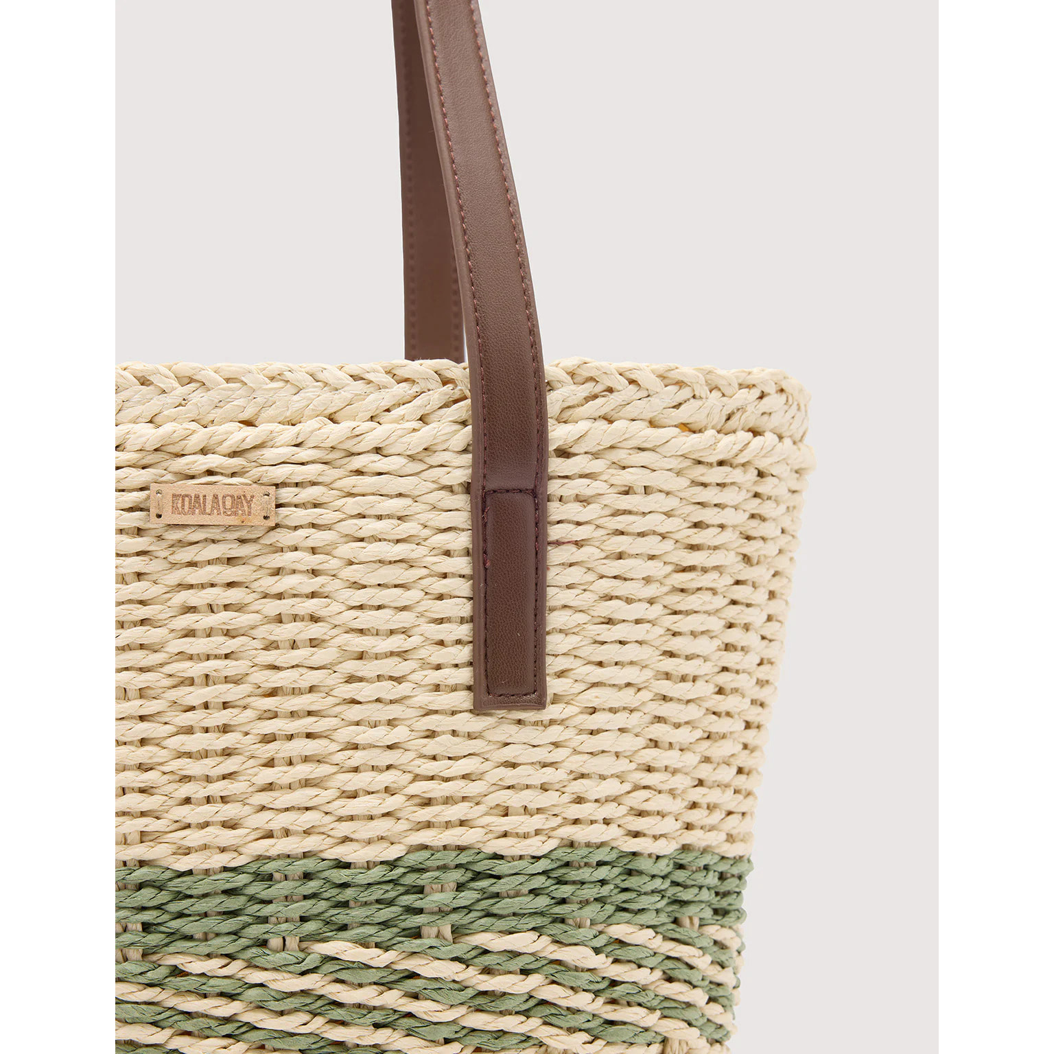 Bolso Capazo Trenzado Natural - Hyla
