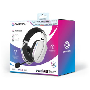 Casque gamer ONIVERSE Polaris Celestial White