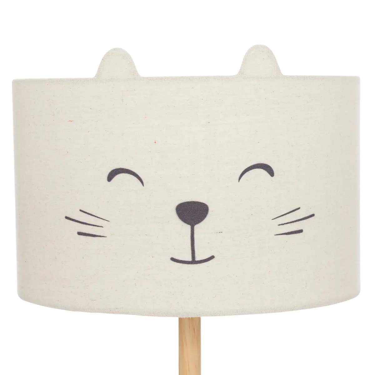 Lampadaire enfant chat "Felix" H152cm blanc