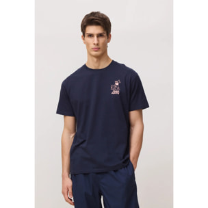 CAMISETA CAVERN AZUL MARINO