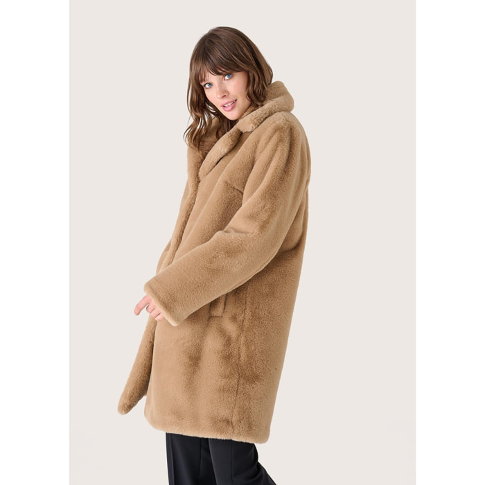 Cappotto Camomilla Cammello