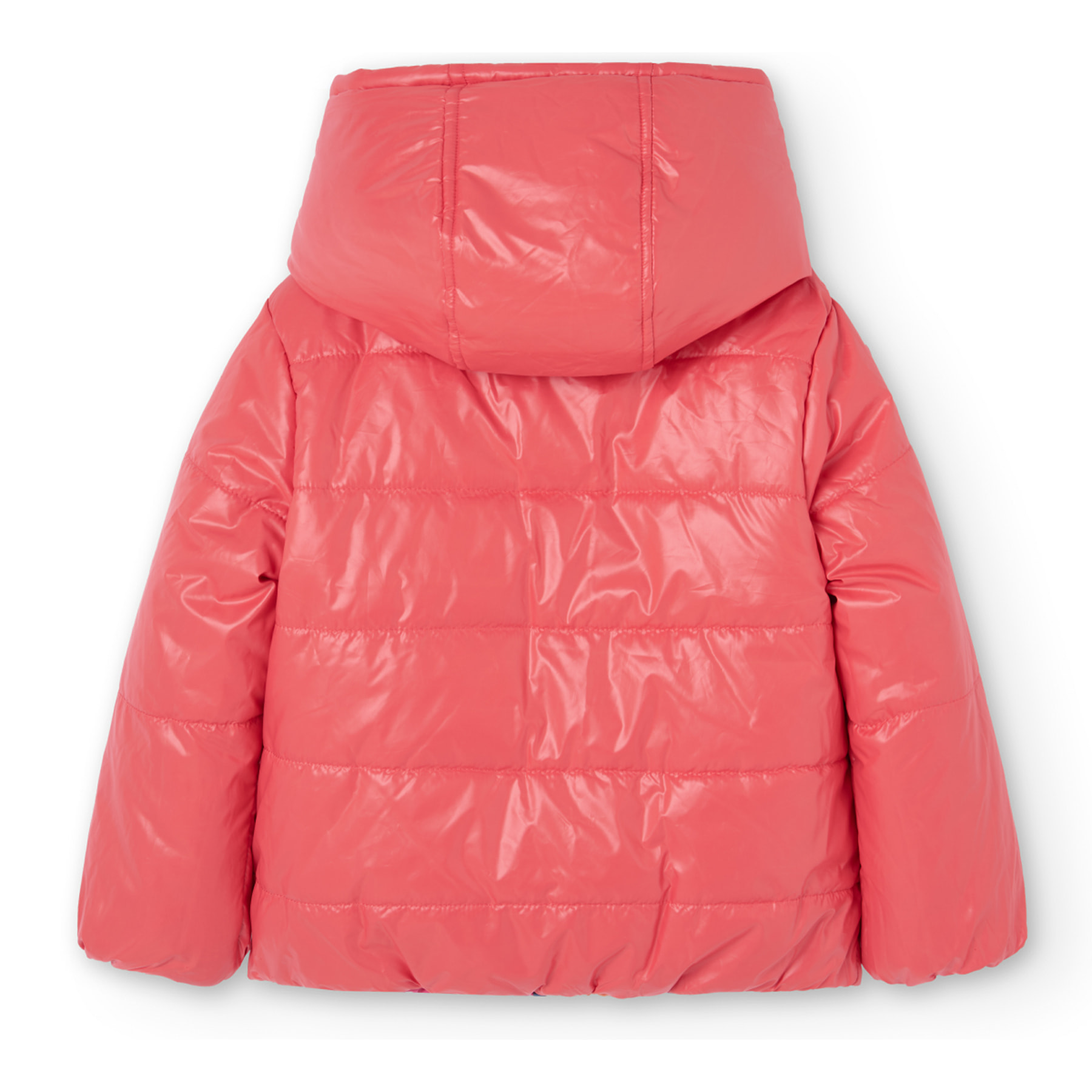 Parka reversible tejido técnico de niña