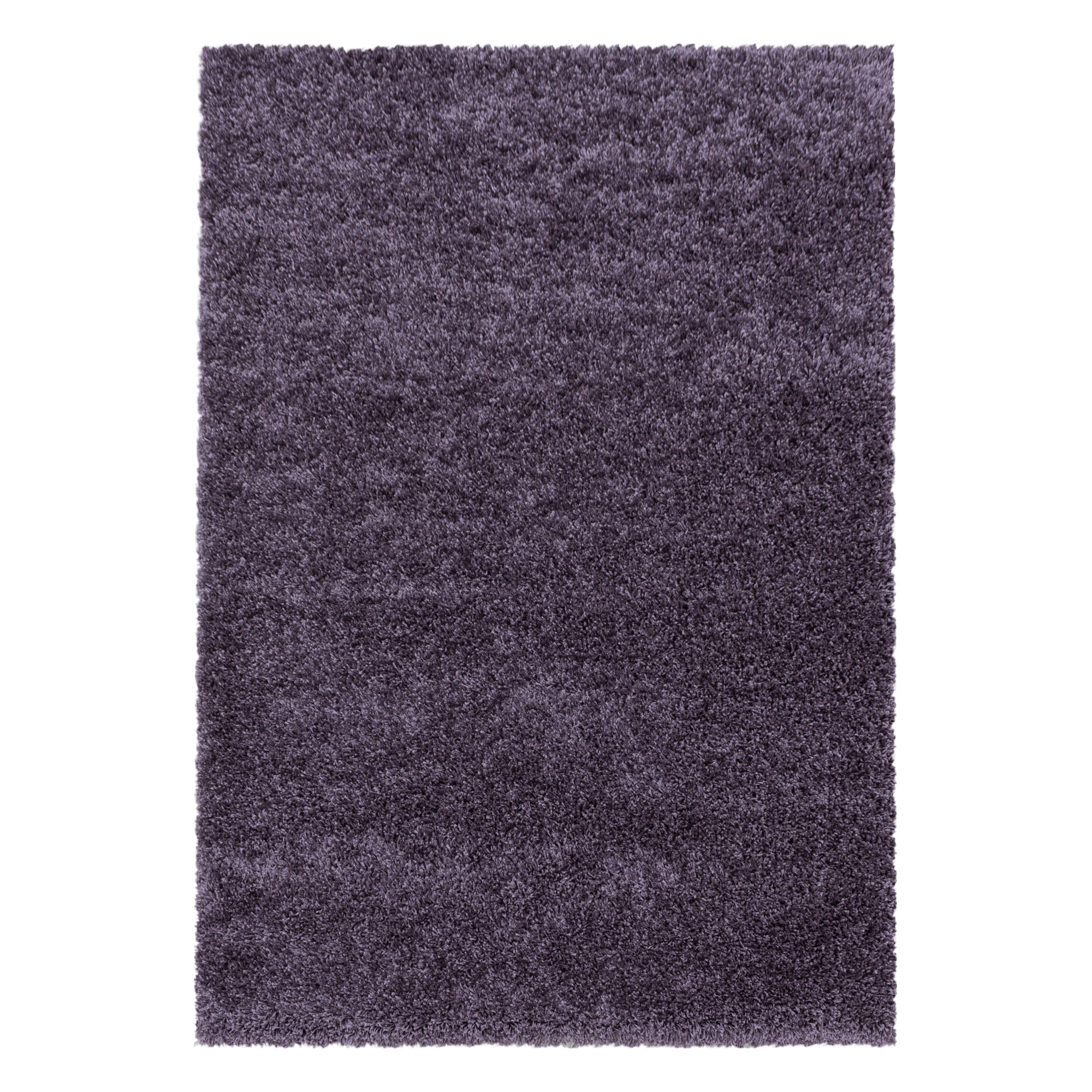 SYDNEY - Tapis shaggy uni à poils longs violet - SYD3000VIO