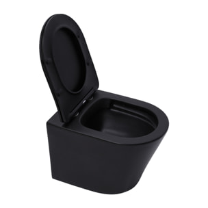 Duofix pack WC bâti-support + WC suspendu sans bride Swiss Aqua Technologies avec abattant SoftClose + plaque (GEBSTINBMR02-FR)