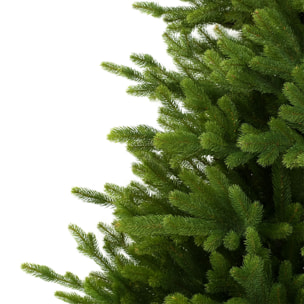 Amstel - Albero di Natale effetto realistico in PE e PVC ø142x210H, 1910 Punte