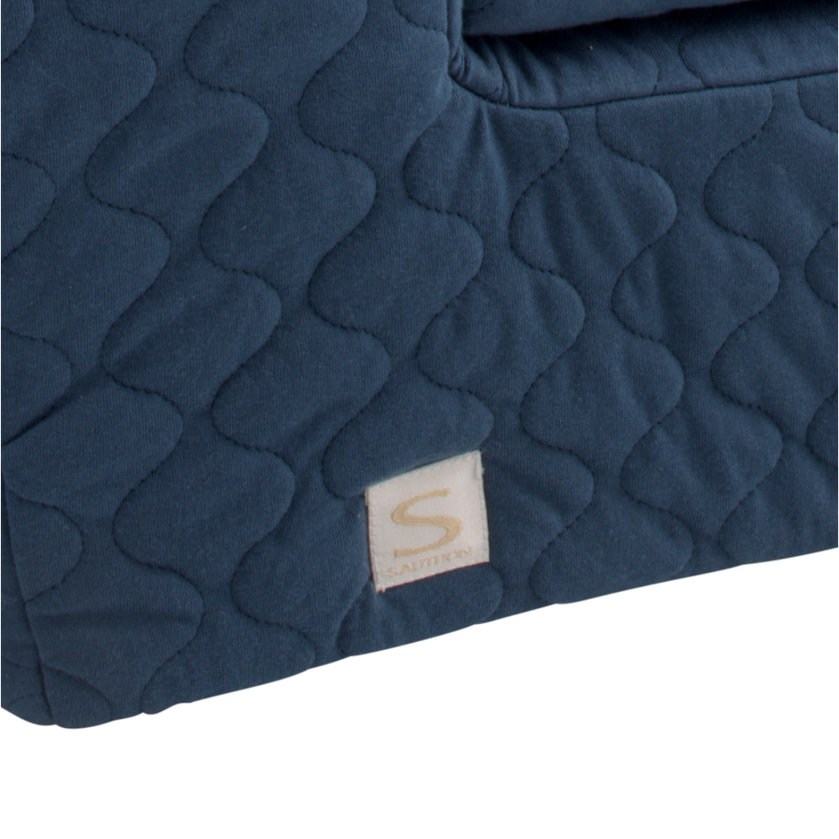 Fauteuil club pour enfant en coton matelassé