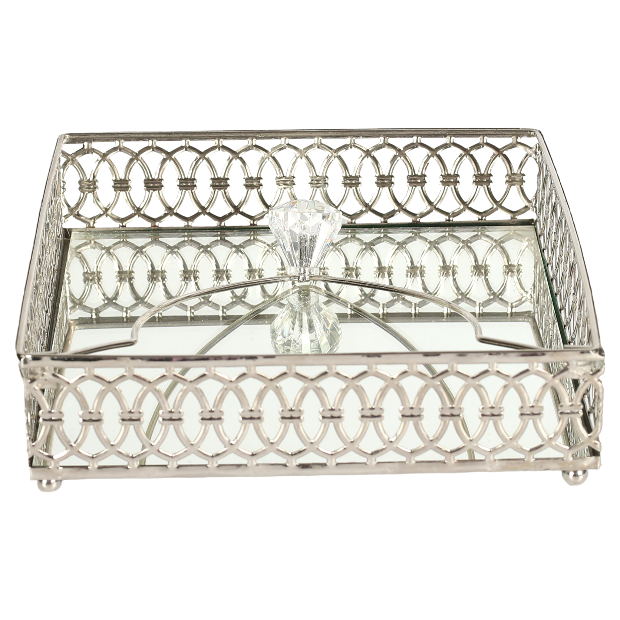 Plateau De Deco Metal Serviette2