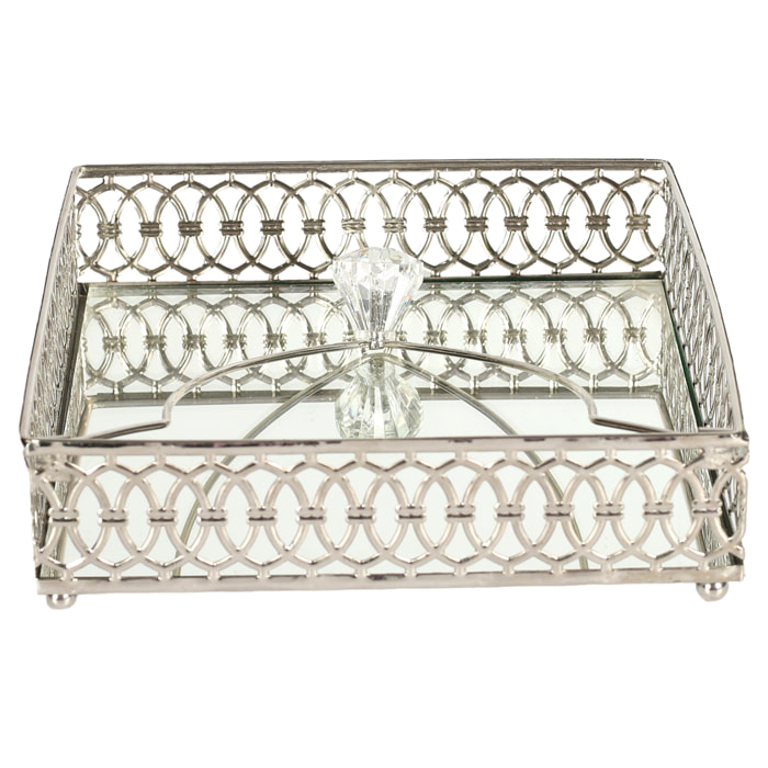 Plateau De Deco Metal Serviette2