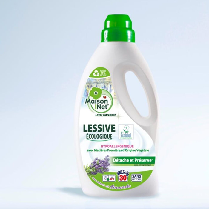 Lessive MAISON NET Lessive Ecolabel Lavande 1.5L