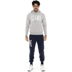 Chándal de invierno cepillado con capucha para hombre Leone Basic Vintage