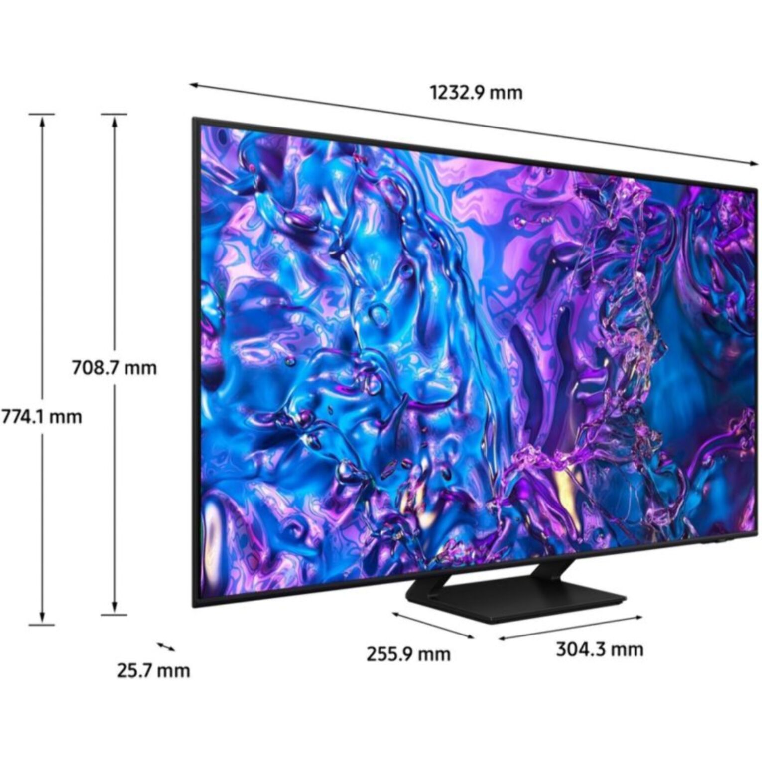 TV QLED SAMSUNG TQ55Q70D 2024