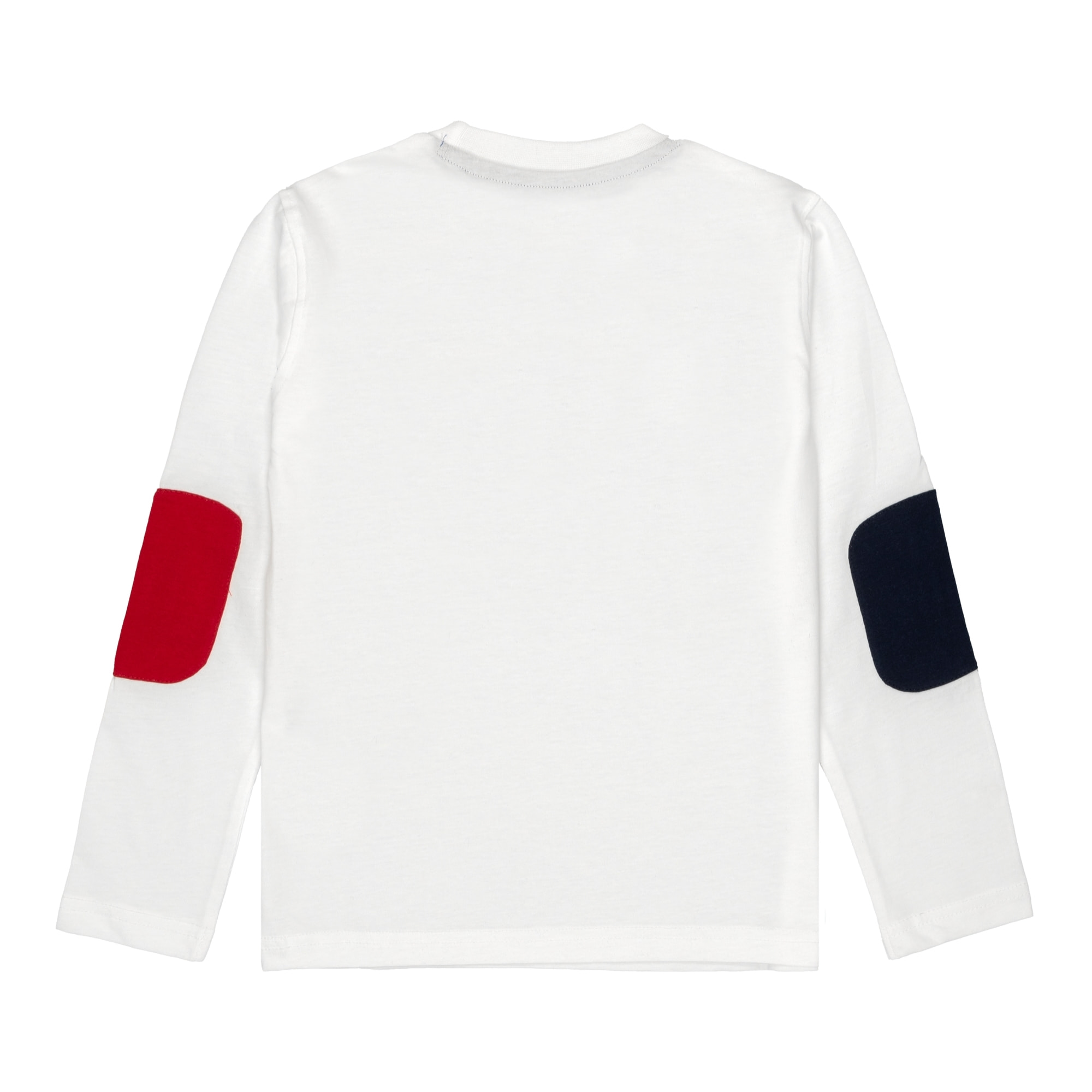 T-shirt manica lunga terry embroidery Polo Club St Martin Bianco