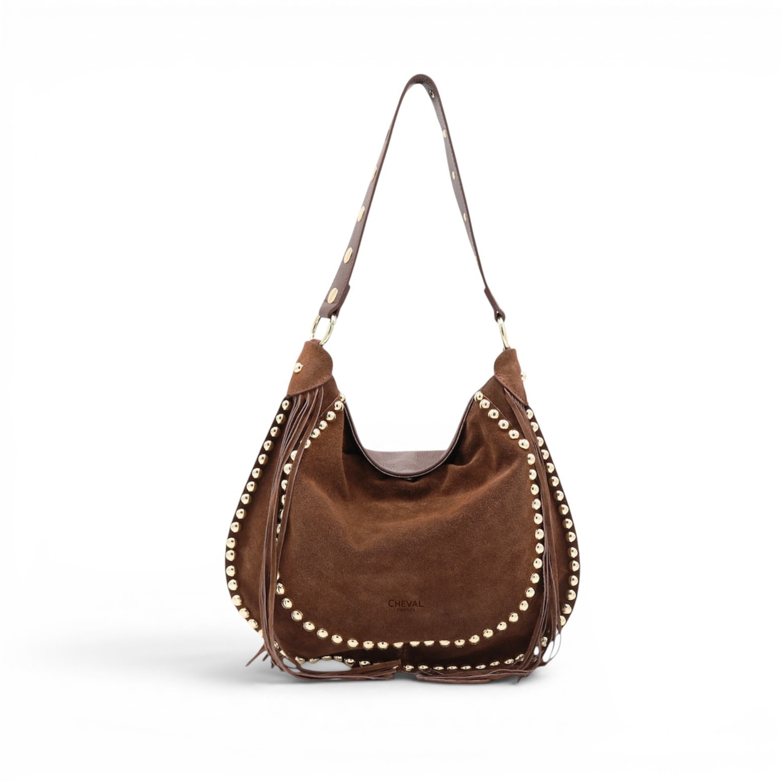 Borsa a spalla Cheval Firenze Dalia Marrone