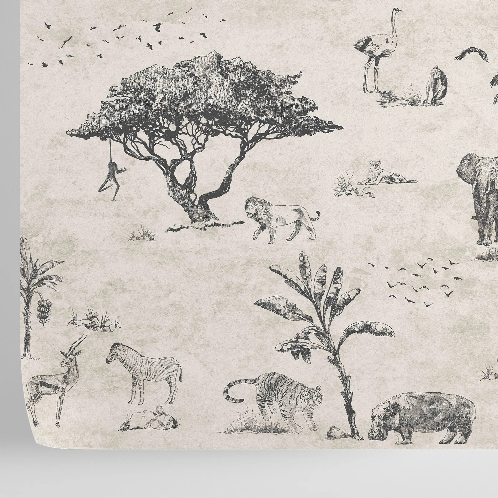 Carta da Parati Safari