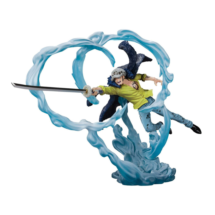 One Piece Statua Trafalgar Law Battaglia dei Mostri su Onigashima 24 Cm Bandai