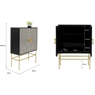 Buffet haut Electro Kare Design