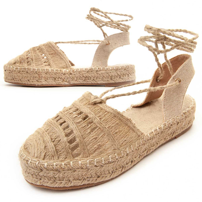 Sandalias - Beige