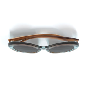 Gafas de Sol Zanzibar Marron Hanukeii para hombre y mujer