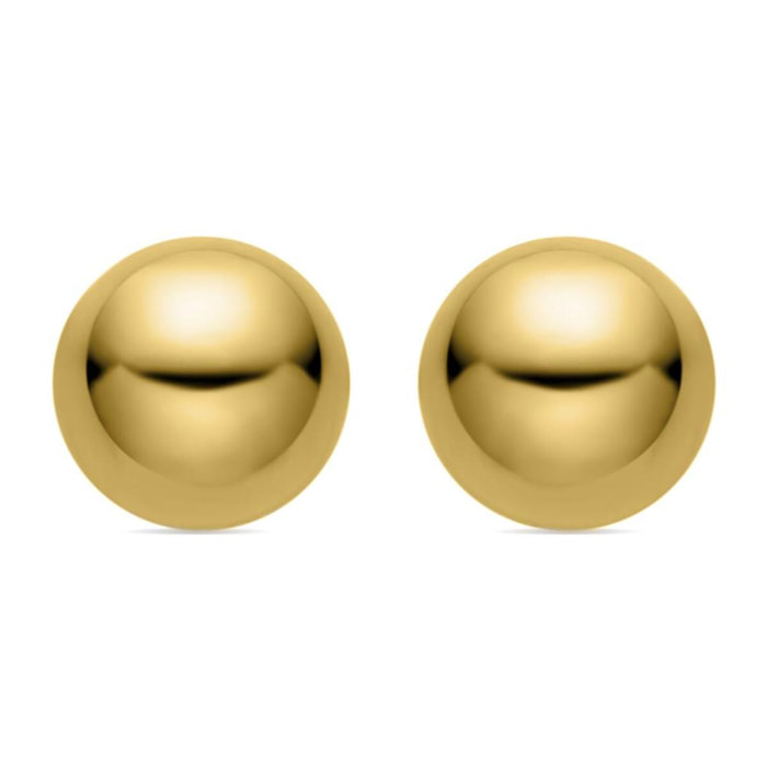 Pendientes Lux by Lux acabados oro anmarillo 18k