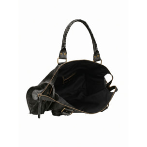 Borsa a spalla da donna - Modello Clara - Vera pelle - 41.0 x 28.0 x 13.0 cm