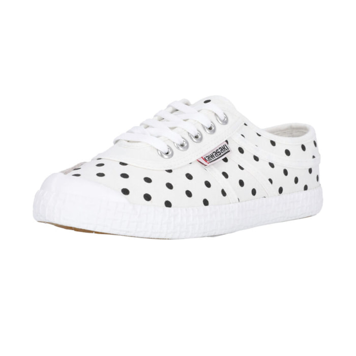 Zapatillas Sneaker Unisex - KAWASAKI Polka Canvas Shoe  1024 Marshmallow