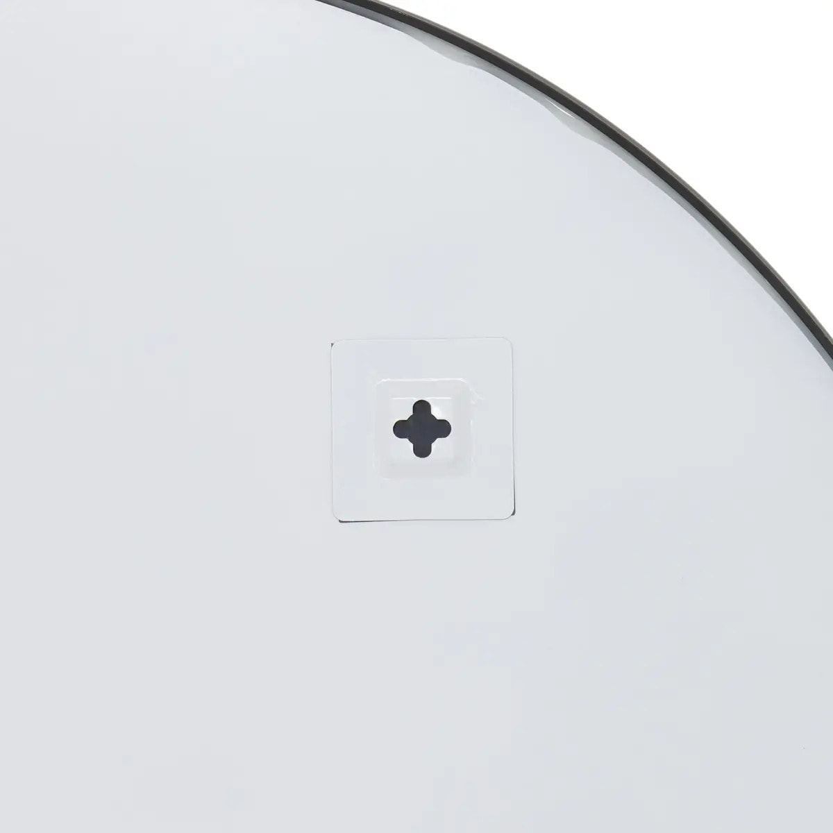 Miroir "Alice" métal noir D76cm