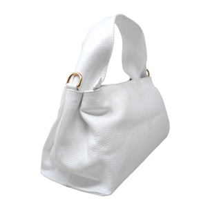 Borsa a Mano in Vera Pelle Dollaro Made in Italy