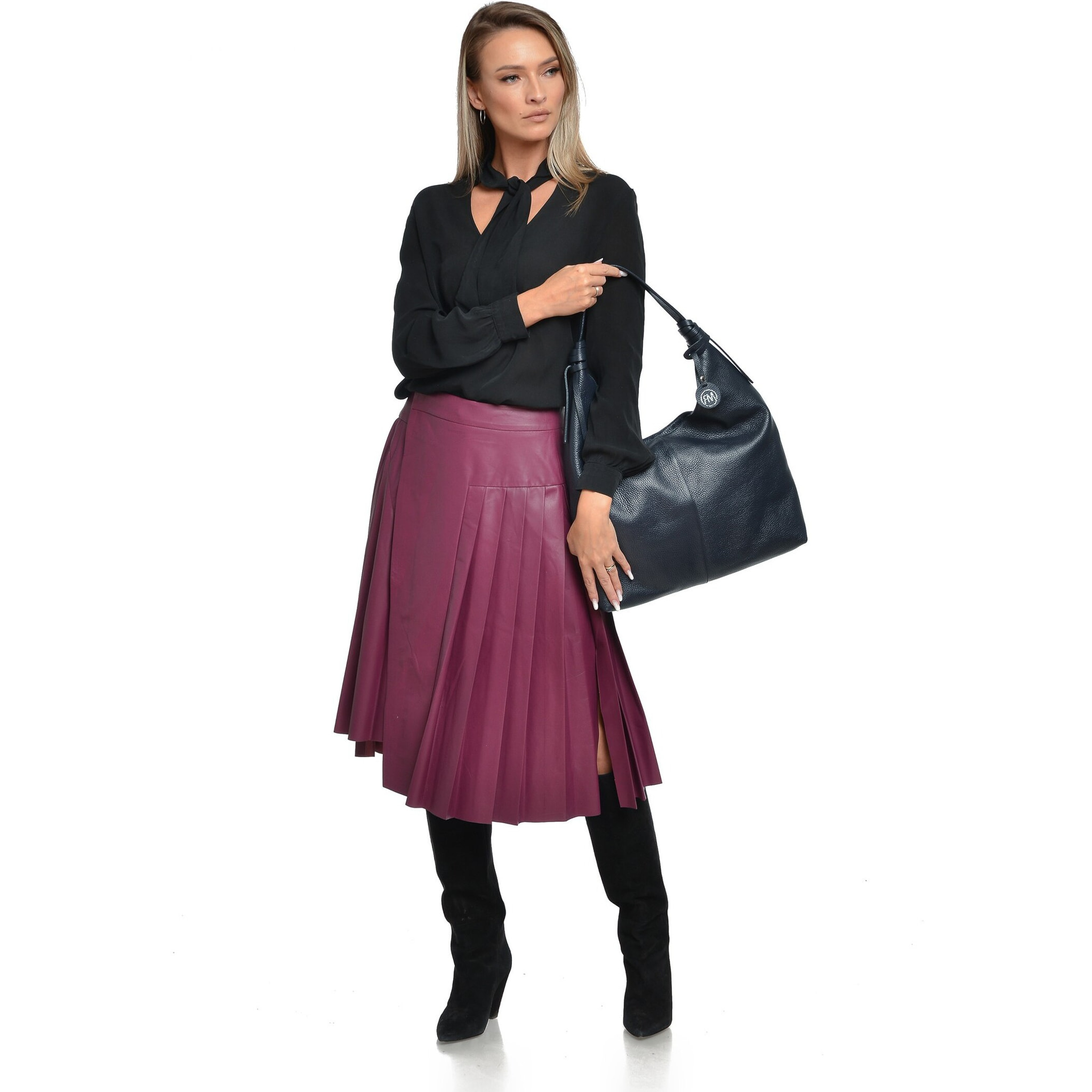 Borsa a tracolla Roberta M Blu