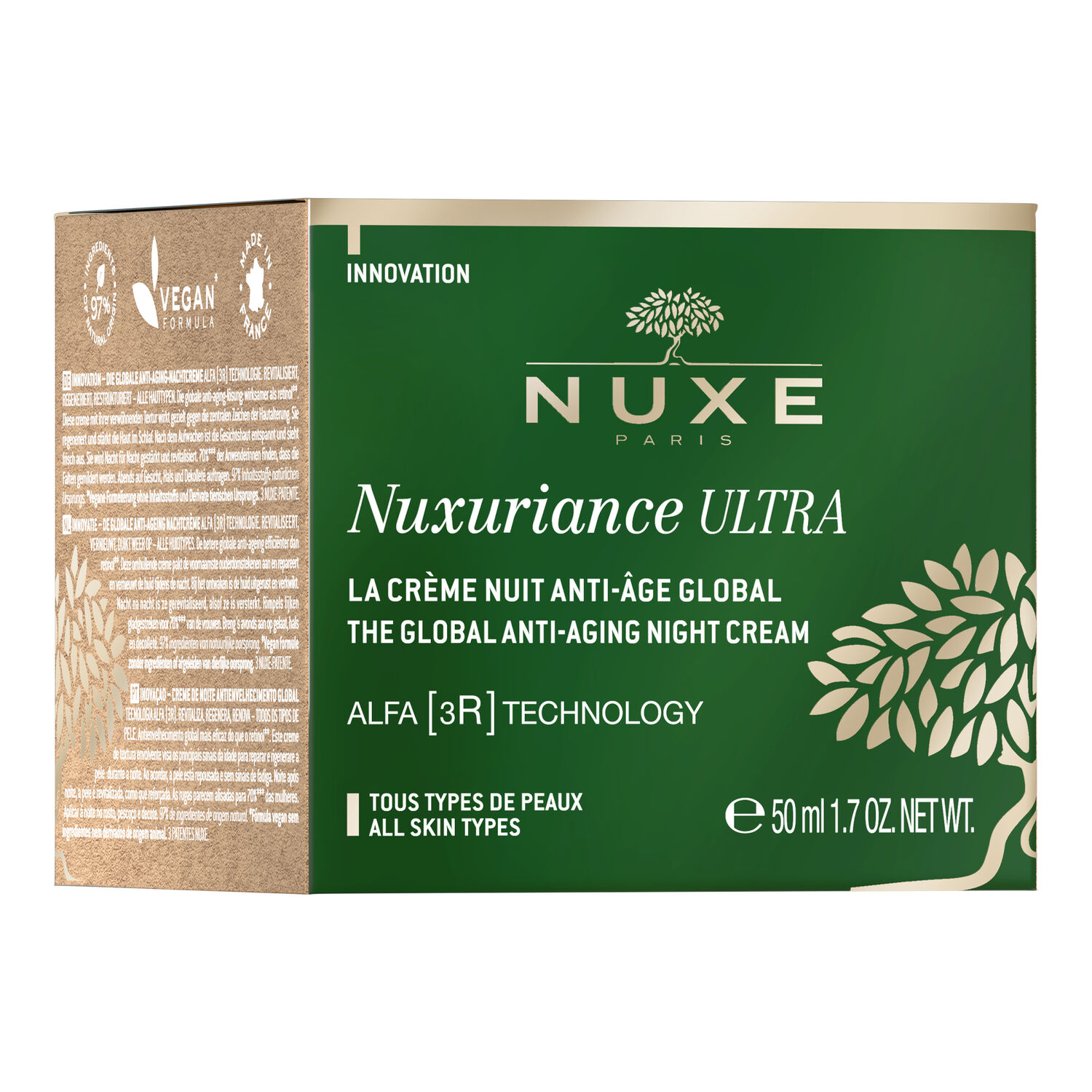 Nuxuriance Ultra - La Crème Nuit Anti-Âge Global, Nuxuriance Ultra 50 ml
