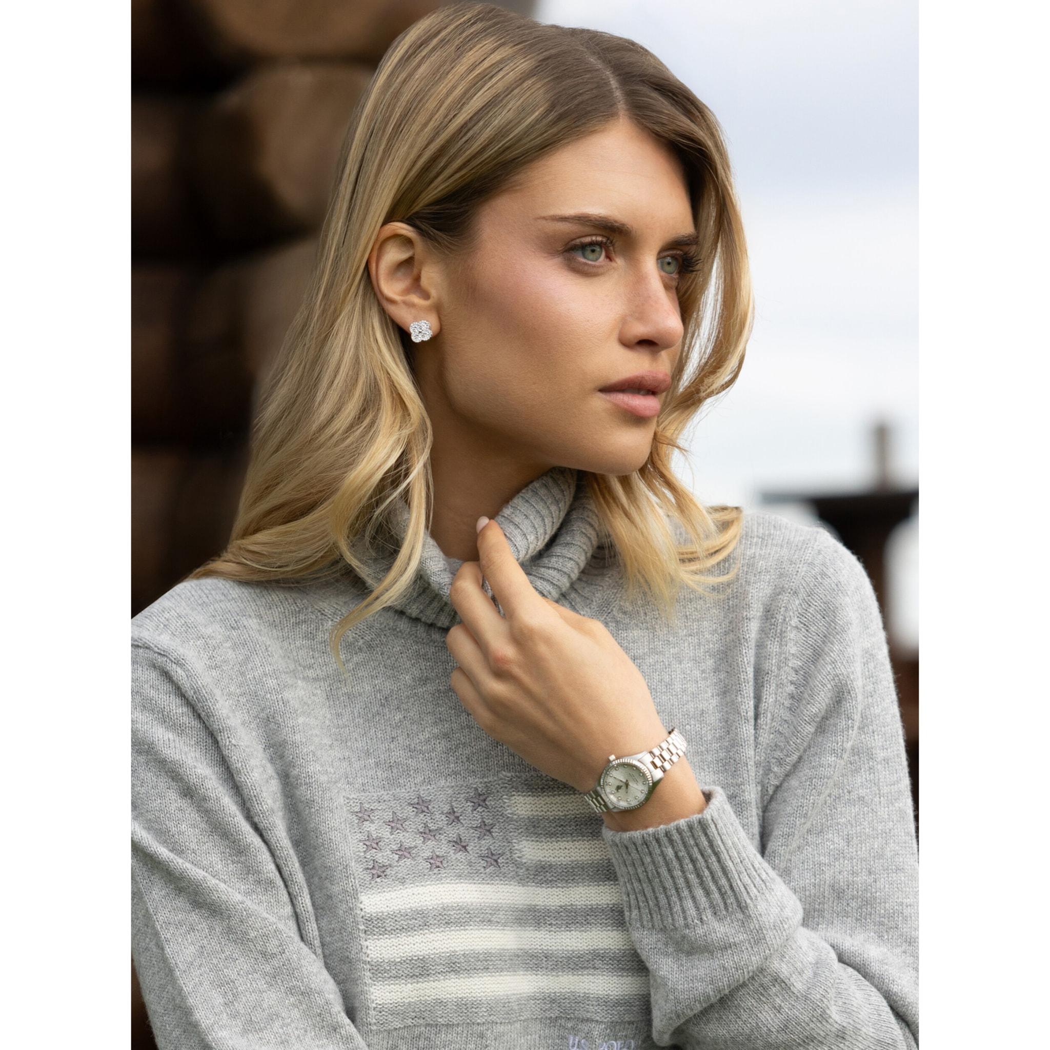 Orologio U.S. Polo Assn. in acciaio inossidabile