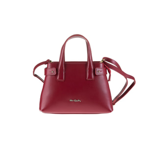 Borsa a mano da donna Made in Italy - Modello Edera Pro - 100% pelle - 27.5 x 20.5 x 10.5 cm