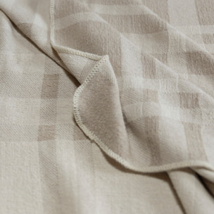 Naturals - Colcha Foulard - 80% Algodón - 20% Poliéster - Jacquard - Siena Beige