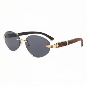 Gafas de Sol Feler 1820-1 Polarizadas de Madera Unisex 57 mm