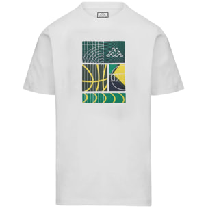 Kappa - T-Shirts & Top Uomo Bianco - Logo Ipop