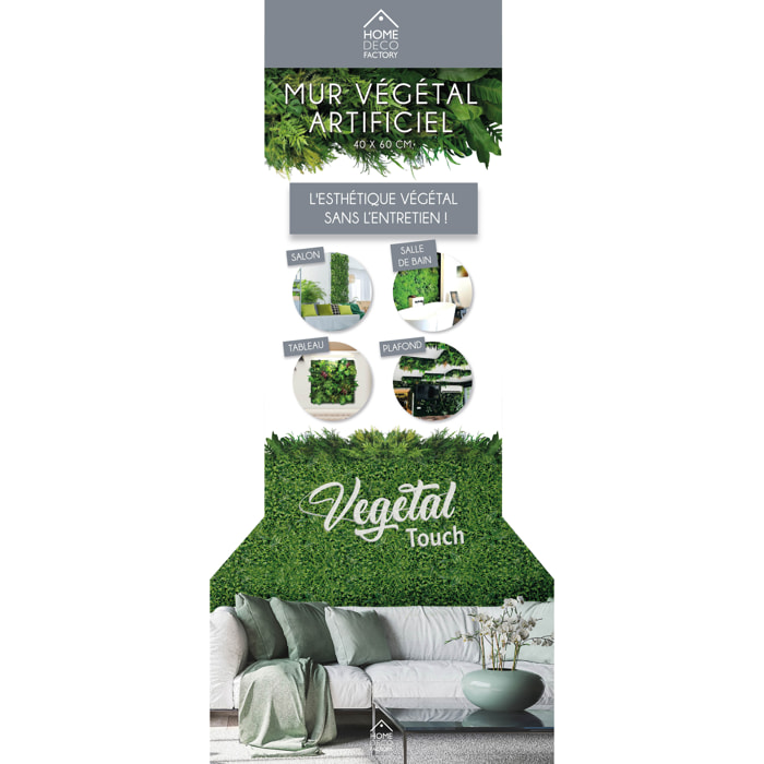 Mur Vegetal Artificiel 60x40cm