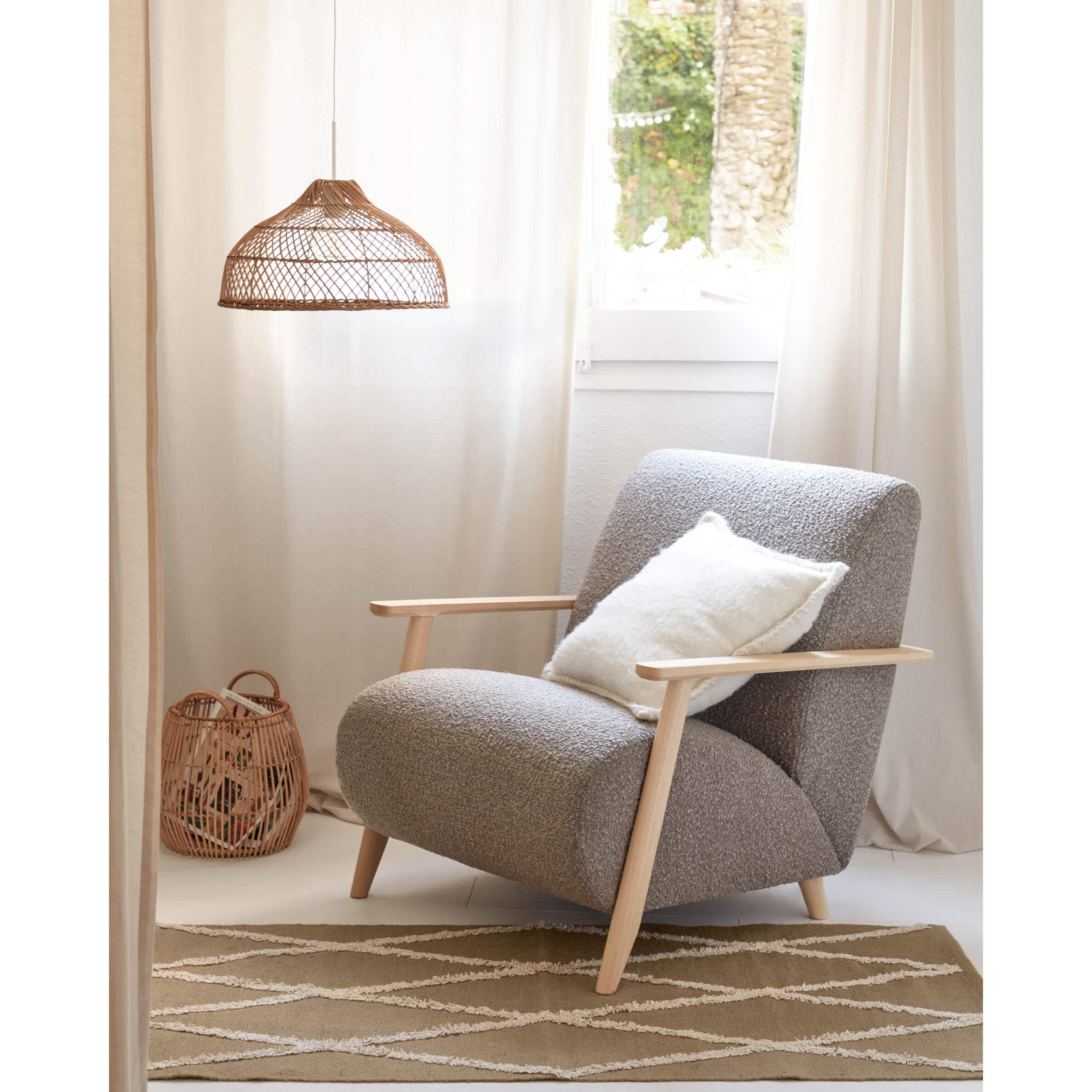 Abat-jour Pour Lampe Fibres Naturelles DYARA