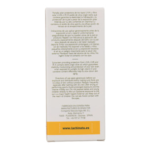 Leche Solar Protección Facial SPF50+ La Chinata 50 ml