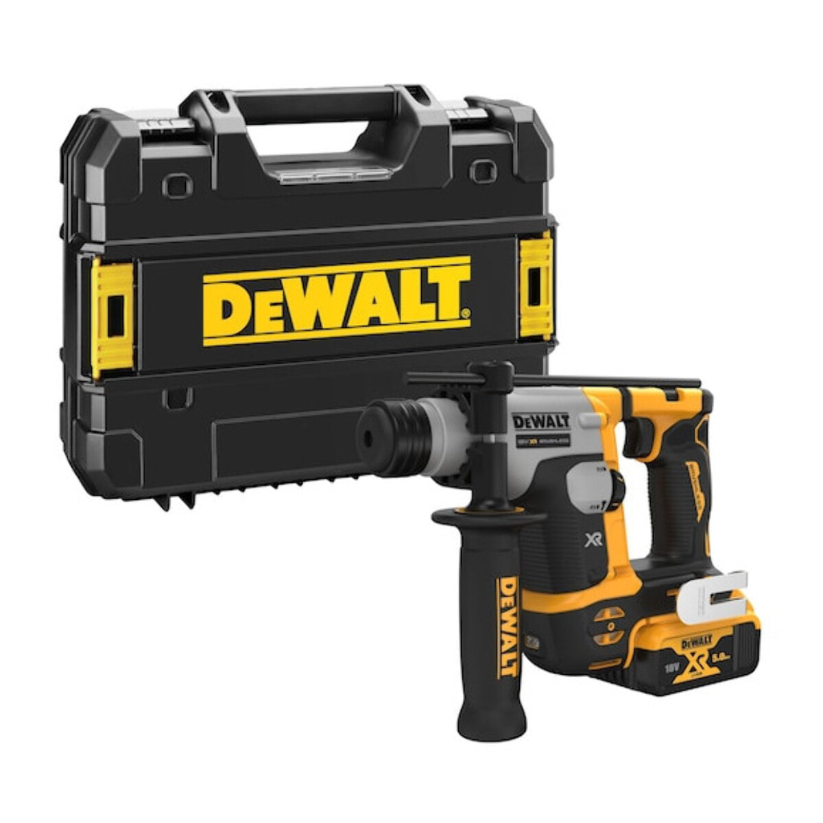 Perforateur compact SDS-plus XR 18V - 1,4 J - Sans batterie ni chargeur - Coffret TSTAK - DEWALT - DCH172NT-XJ