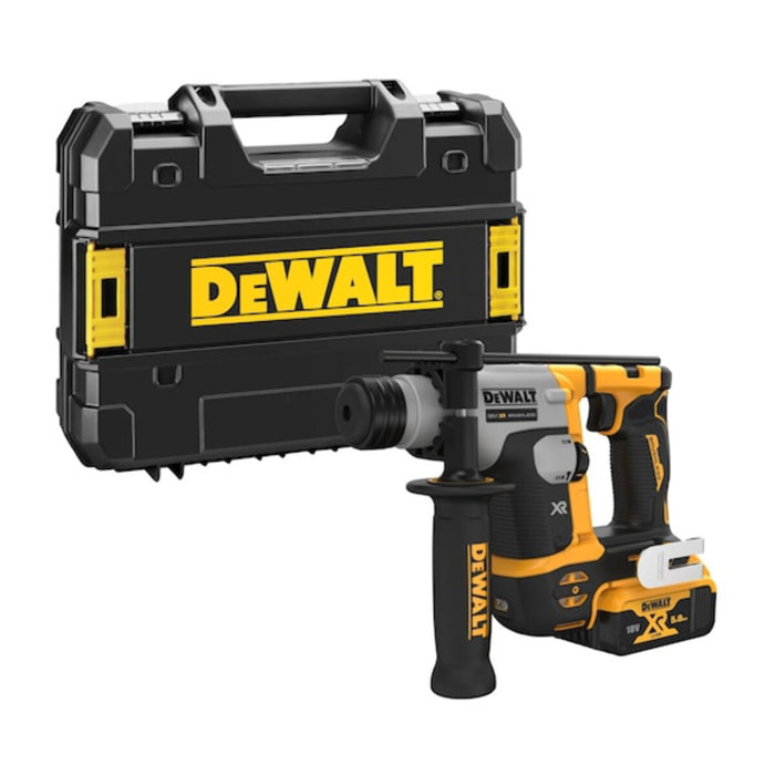 Perforateur compact SDS-plus XR 18V - 1,4 J - Sans batterie ni chargeur - Coffret TSTAK - DEWALT - DCH172NT-XJ