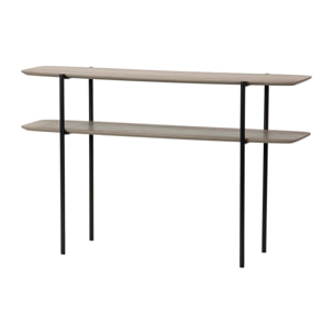 Consola Mdf Metal Vinilo K/d 120x33x75 Cm