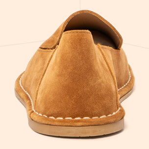 Zapatos N5976 SILK SUEDE TOFFEE/ CRISOL color Toffee