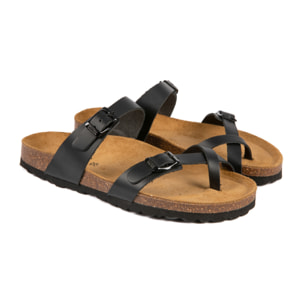 Sandalia BABUNKERS NEGRO