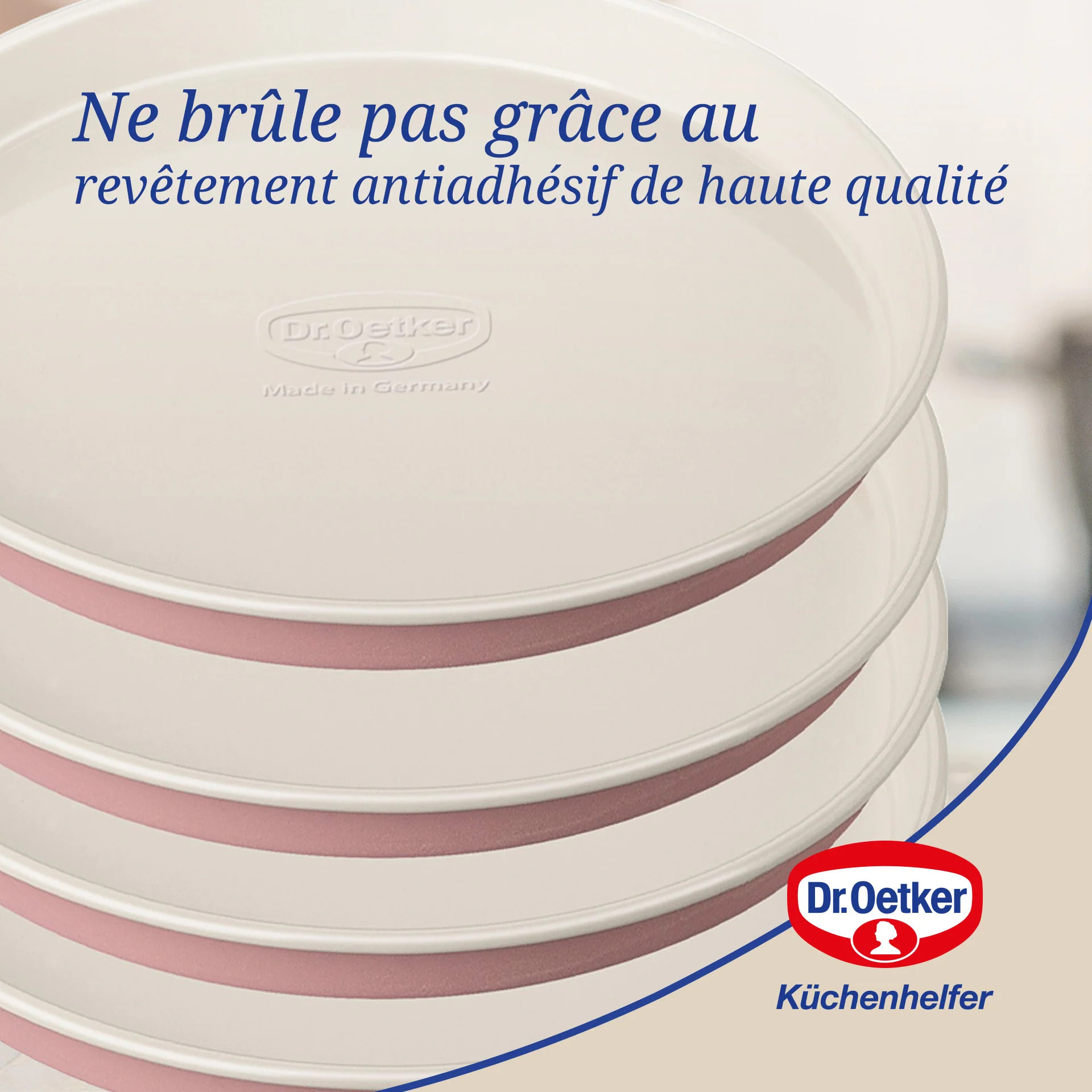 Set 4 moules pour gâteaux à étages 17 cm Dr. Oetker Rétro