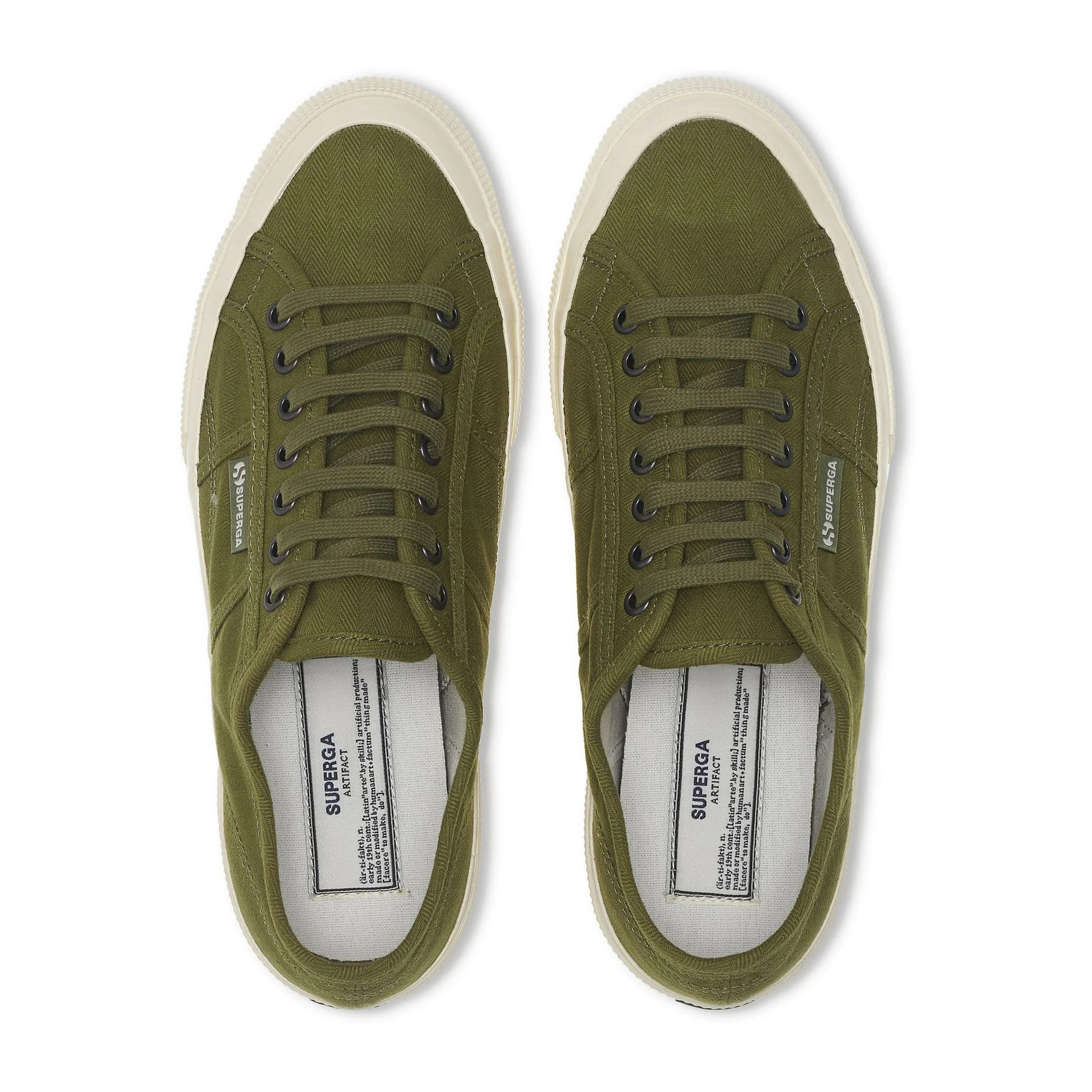 Superga - Unisex Verde - 2750 Og Herringbone