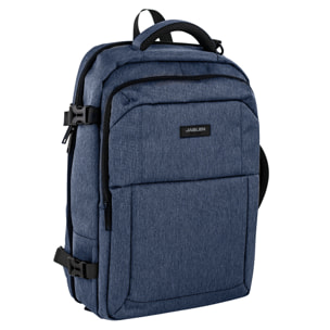 Mochila Viaje Cabina Jaslen Leeds Azul