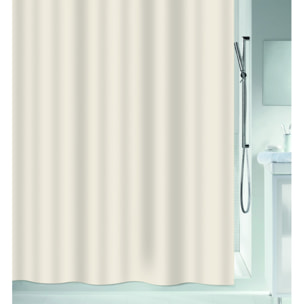 Spirelle Rideau de douche Polyester ATLAS 180x200cm beige écru Spirella