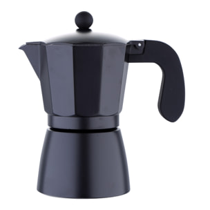 Cafetera de aluminio florencia black