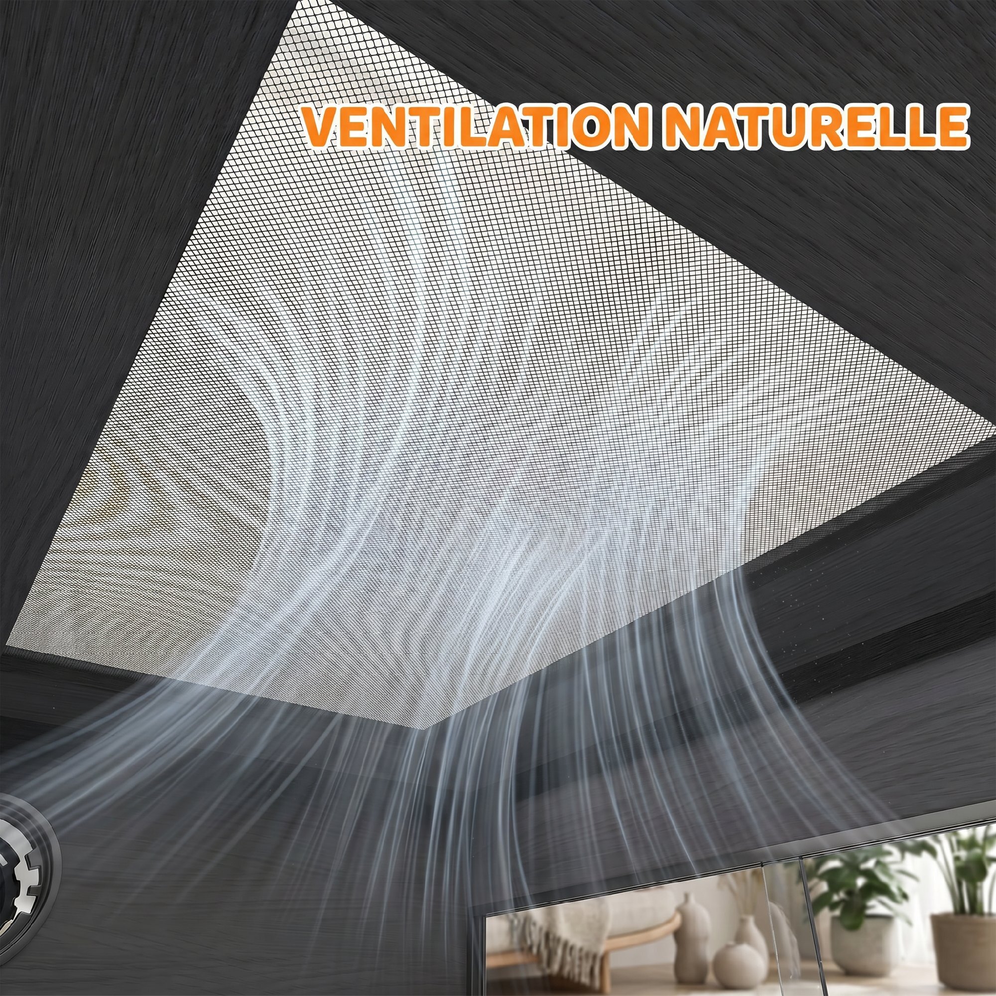 Terrarium design effet bois noir porte verre verrouillable 60x45x45cm
