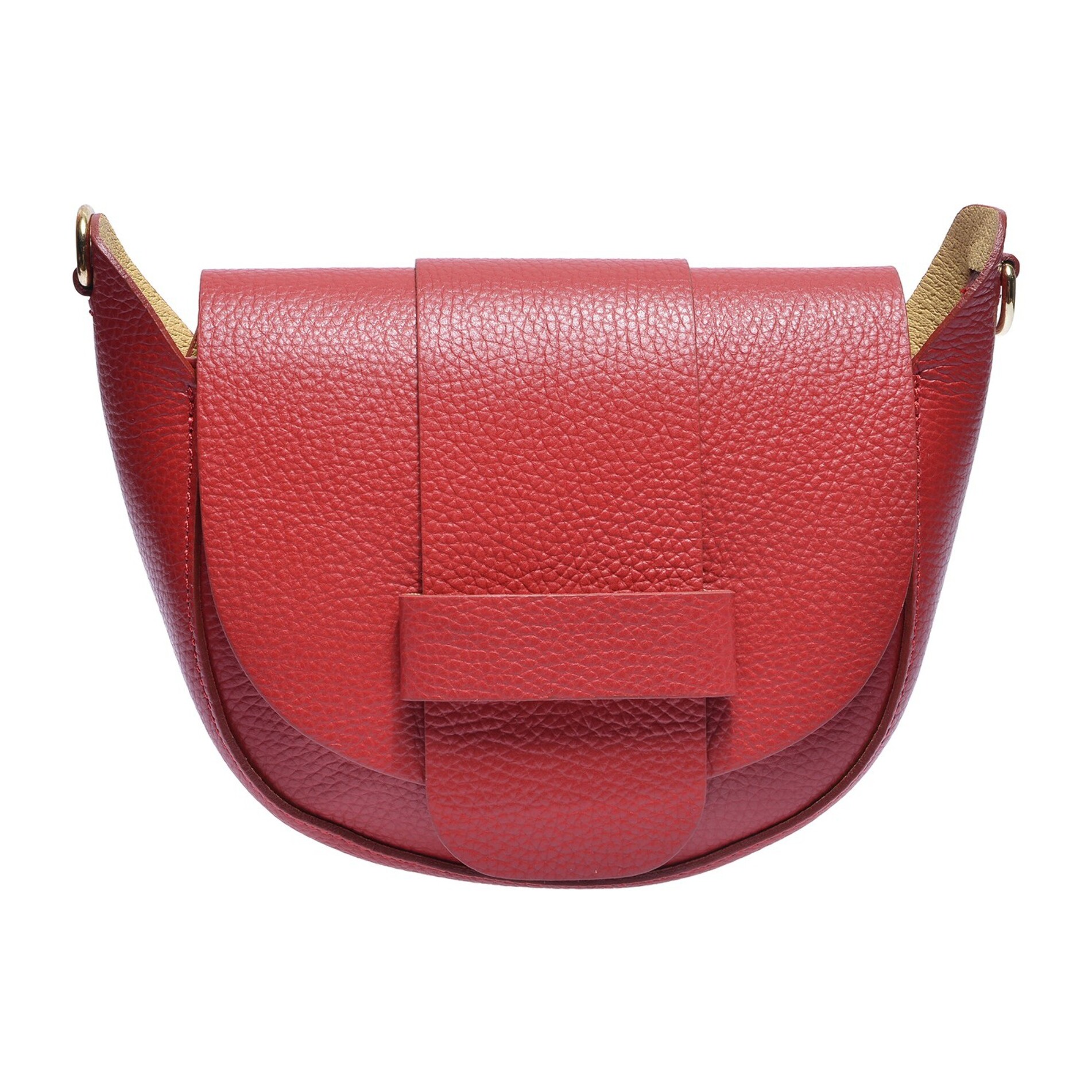 Borsa a spalla Anna Luchini Rosso