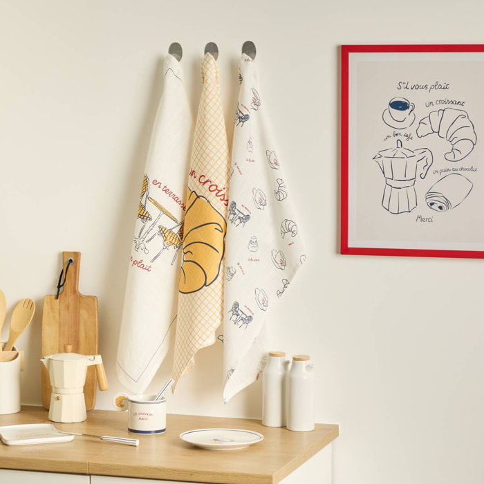 Torchons Fra 45x70cm blanc